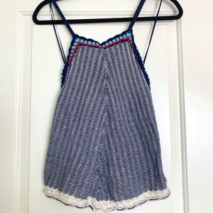 Knit Cross-back Tank